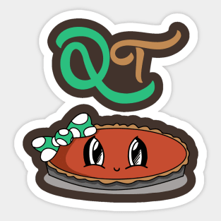 QT Pie Sticker